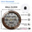 Horloge murale Motivation