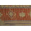 Tapis kilim en laine à tissage plat Earth Tones 5 x 6
