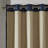 Knitted Jacquard Damask Total Blackout Grommet Top Curtain Panel(Only 1 Pc Panel)-450647584-450647598