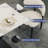 Juvan Modern Rectangular Sintered Stone Dining Table With Pedestal Base-140005112