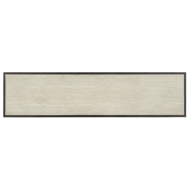 HomeAccent 65'' W Stone Console Table