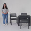 Greyson Square 4 - Person Outdoor Dining Set with Cushions