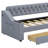 Upholstered Daybed With Storage Armrests And USB Port-1550317664