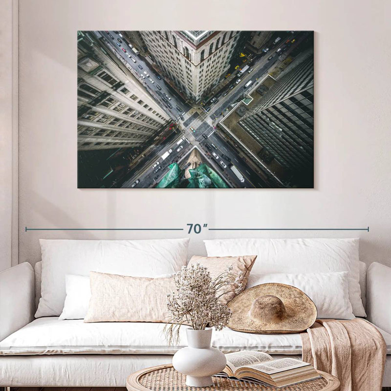 Sireci Toronto Intersection, 32" H x 48" W