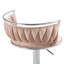 Tabouret de bar pivotant avec dossier Ginko-882844512-879315297