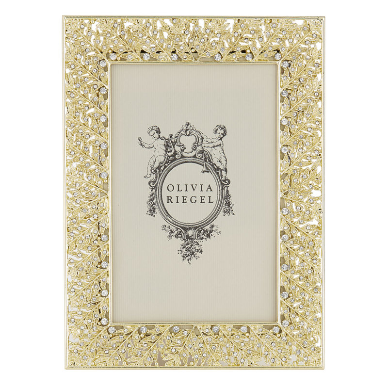 Florence Metal Picture Frame, Gold, 5" x 7"