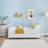 Twin Rectangular Twin Metal Daybed With Trundle, Sofa Bed Frame With 6 Casters And Steel Slat Support-783239570