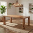 Haleh 6 - Person Solid Wood Top Four Leg Dining Set