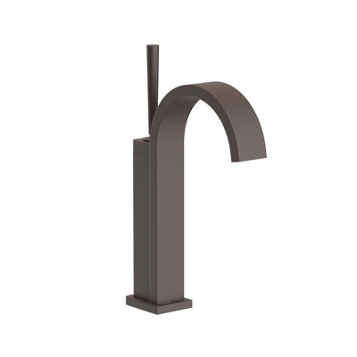 Secant Single Hole Bathroom Faucet with Drain Assembly