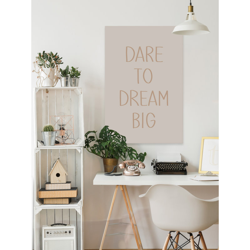 Big Dreams - Wrapped Canvas Painting, 101cm H x 66cm W x 1.91cm D