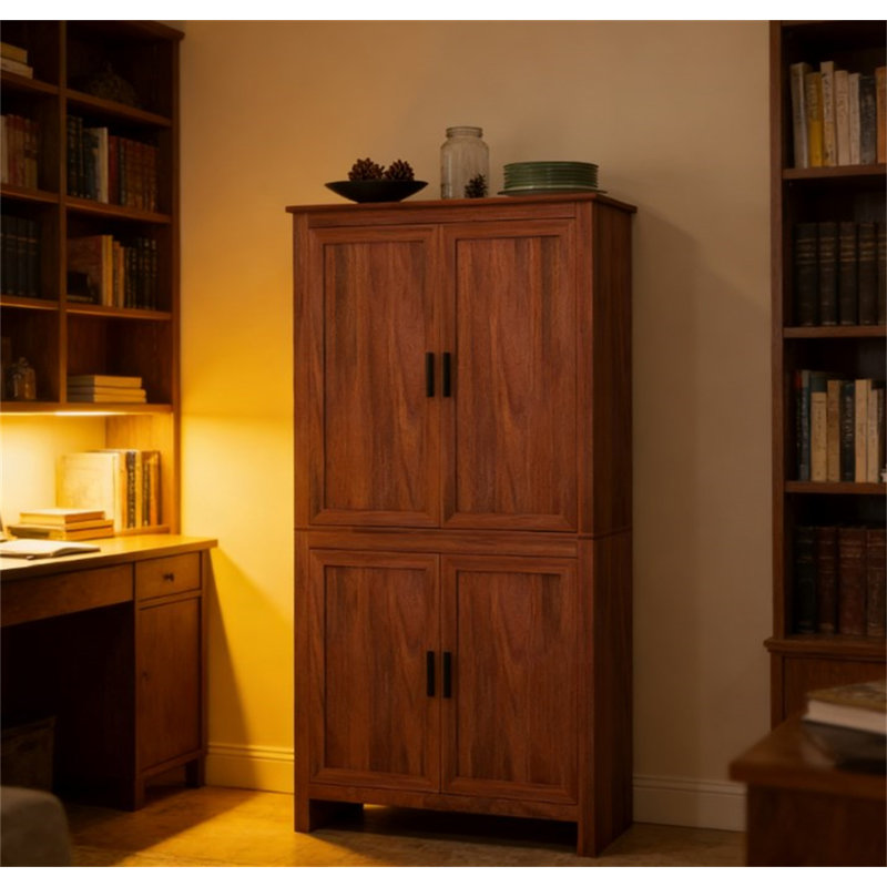 Freestanding Storage Cabinet, Brown