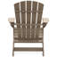 Chaise Adirondack en plastique / résine Willene-23239911
