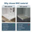 Shower Tray, Plastic 152*90cm Rectangle Shower Base, Plastic Pan for Bathroom-823489951