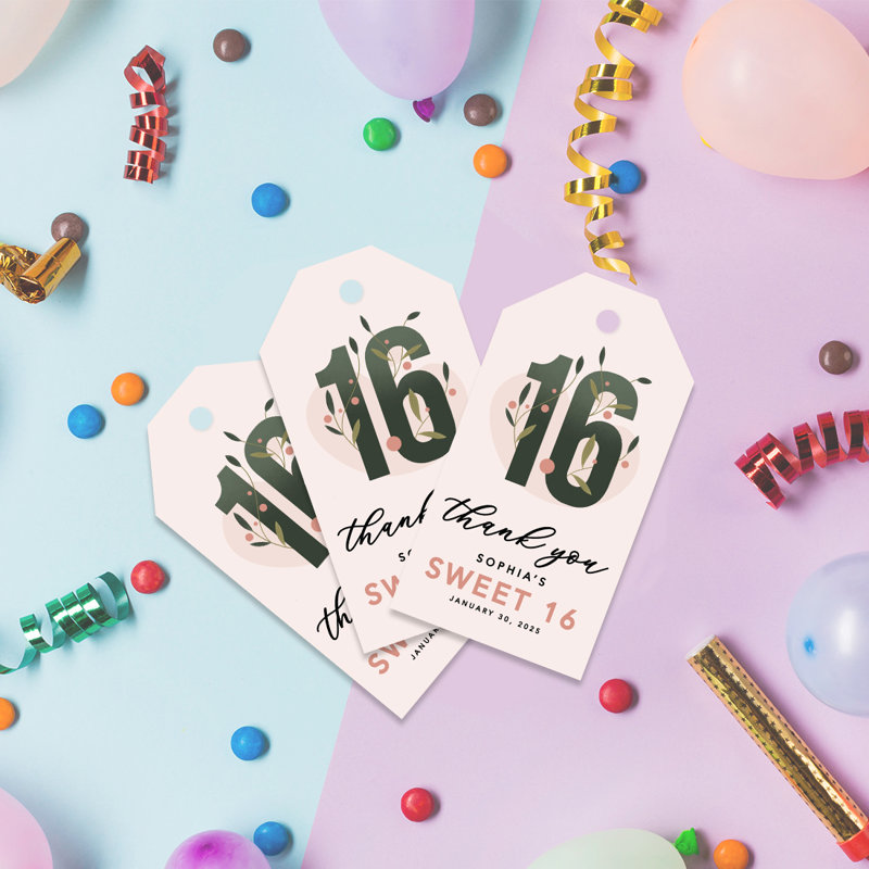 Paper Birthday Thank You Cards