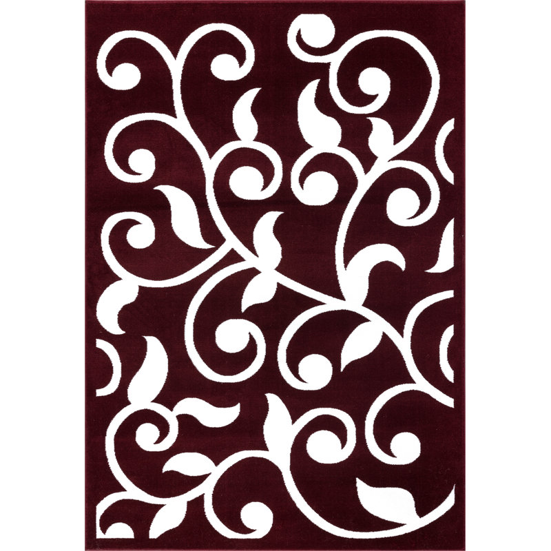 Lorello Floral Indoor Rug, Rectangle 4' x 6'