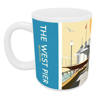 Dow Earthenware Coffee Mug