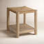 Table de bout rectangulaire Lana