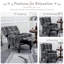 Fauteuil inclinable rembourré pour fauteuil de salon Vintage-1072935602