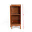 Armoire de salle de bain et armoire à linge avec tablettes réglables
