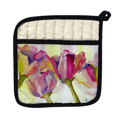 Cuisinier poignée tulipes betsy drake interiors