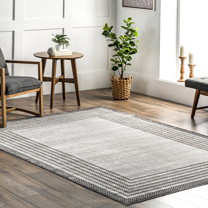 Tapis lavable à la machine Anya, Rectangle 8 pi x 10 pi