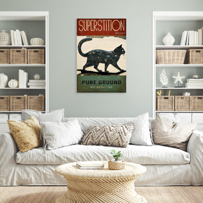 Superstition Brand  1 Piece Rectangle Graphic Art Superstition Brand