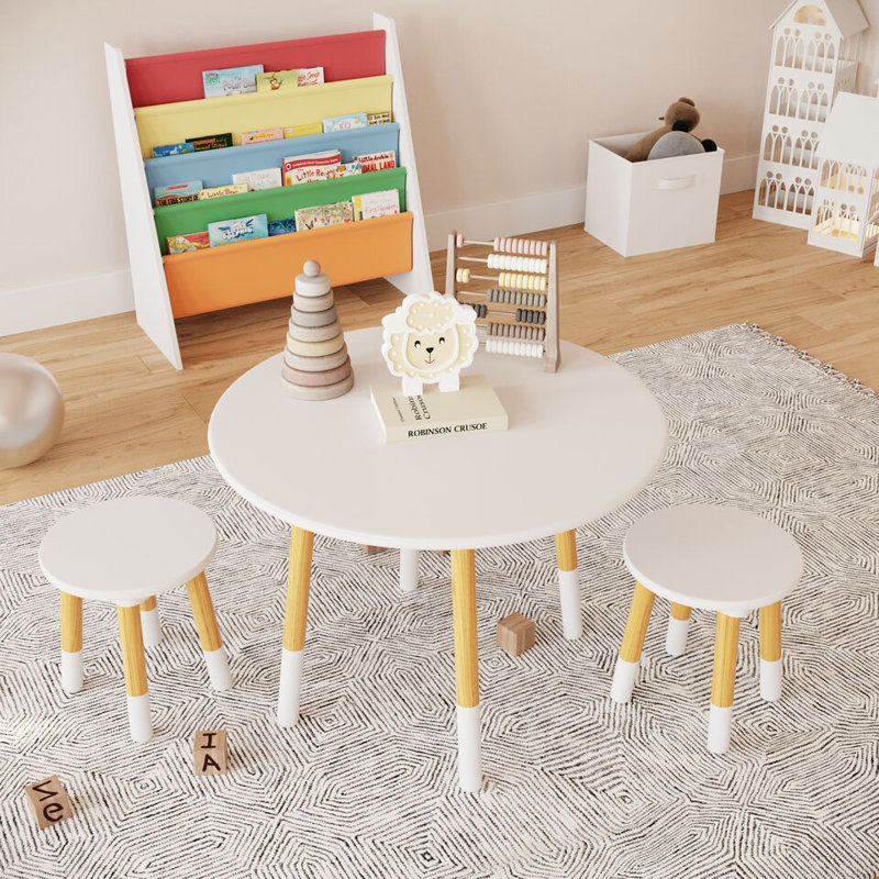 Piedmont 60cm Writing Desk Chair Set, White