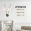 "Applique murale élégante deux lumières Milan" par Hudson Valley Lighting - 14 po x 22 po au fini bronze vieilli