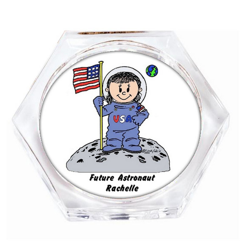 Ensemble de 4 sous-verres Personal Astronaut, Oui