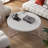 Coffee Table with Terrazzo Top and Acrylic Legs-102630674