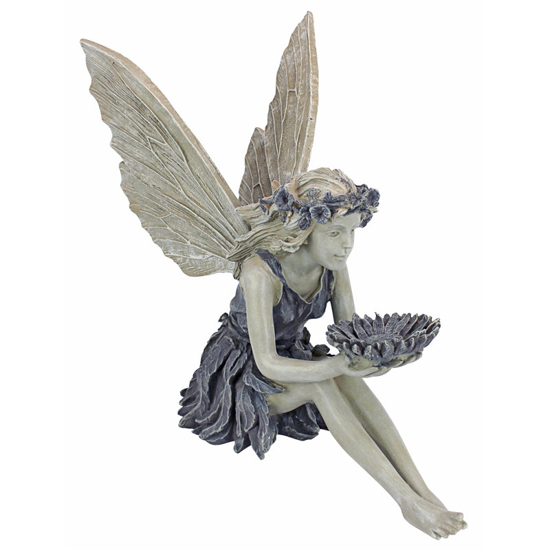 Sunflower Fairy Garden Statue