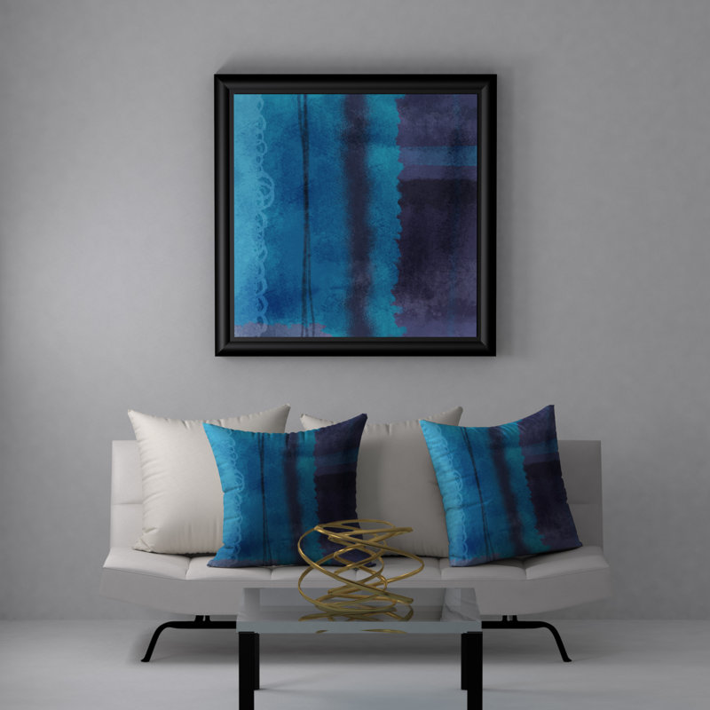 Housse de coussin décoratif carrée fragrance Dynamic, 24 po x 24 po