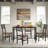 4 - Person Four Leg Dining Set-1709719837