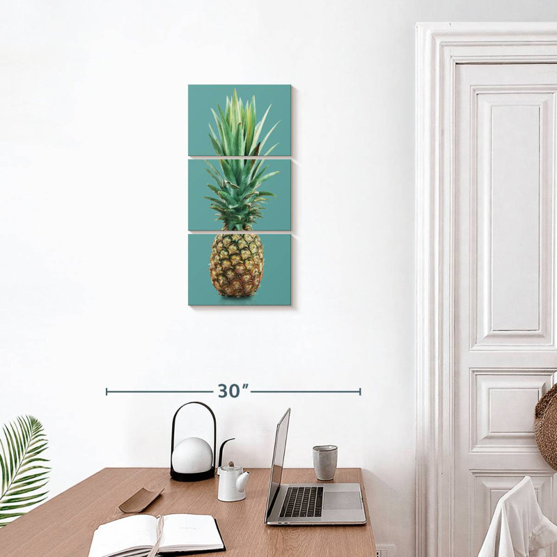Crowned Pineapple, 27" H x 12" W