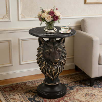 Table d'appoint Regal Wolf Head