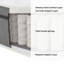 Luxury Medium Euro Top Hybrid Pocket Mattress with Memory Foam-124123202