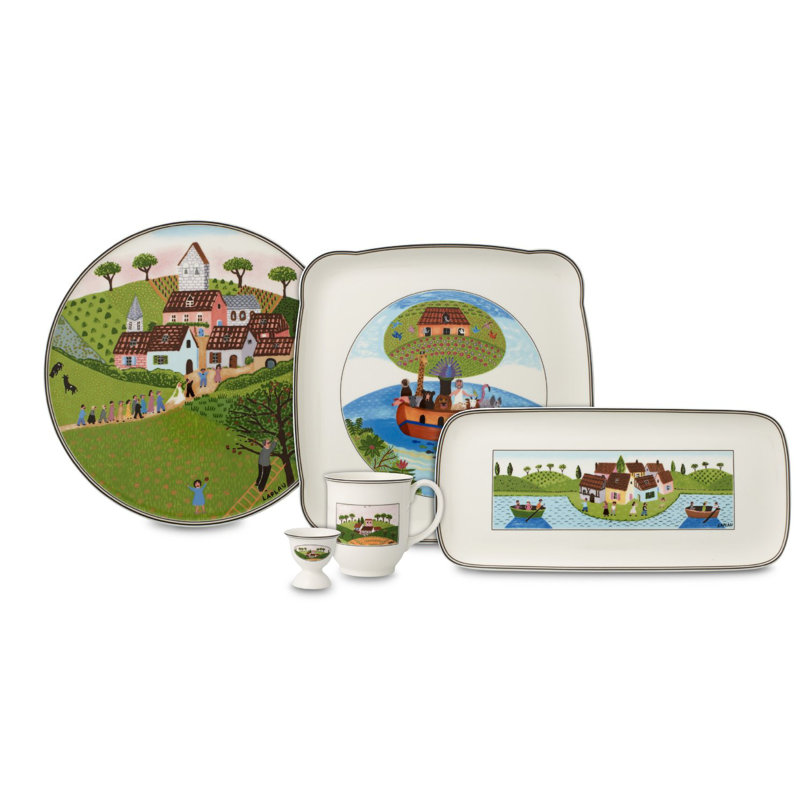 Plateau carré Villeroy & Boch Design Naif