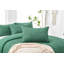 Frankl Polyester Solid Colour Duvet Cover with Pillowcases-525103048-525103050