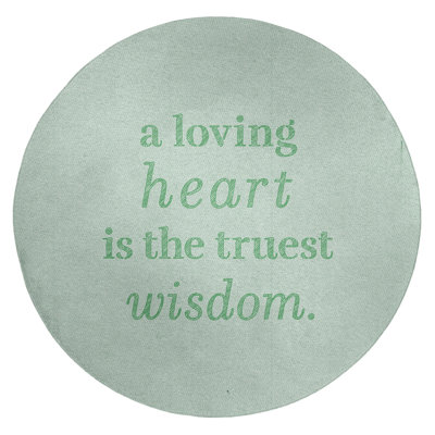 Quotes Chenille Indoor Rug
