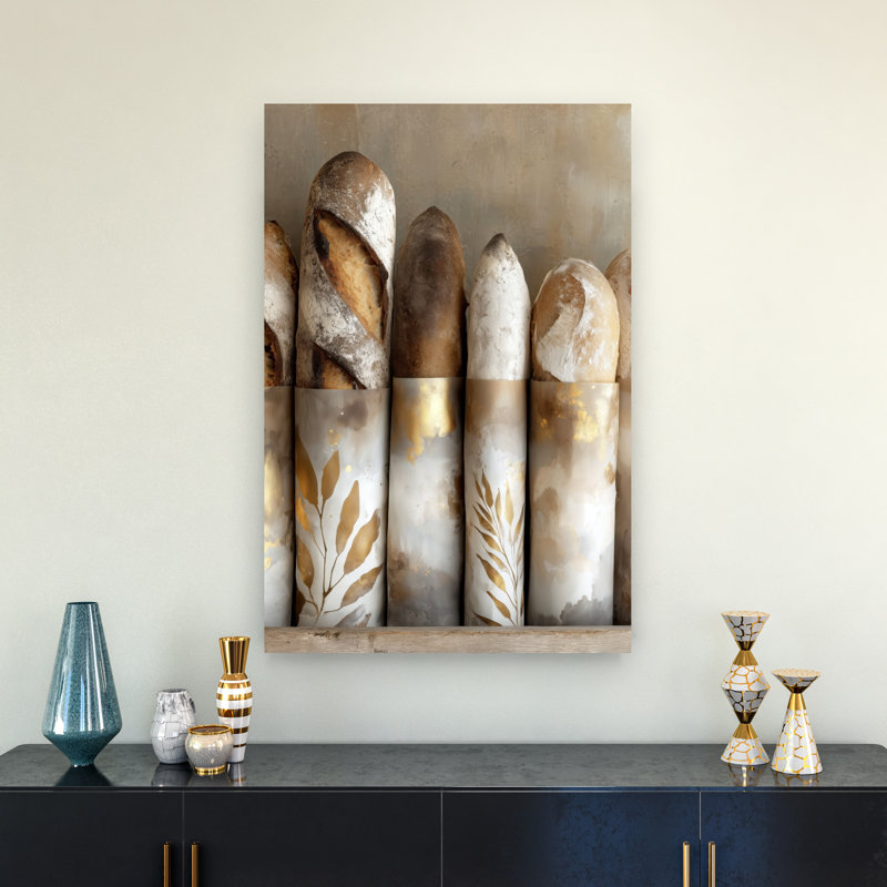 Art mural doré, art abstrait, 36" H x 24" W