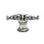 Acanthus leaves large knob with flared foot Romanesque stylein Soft Gold-560487581