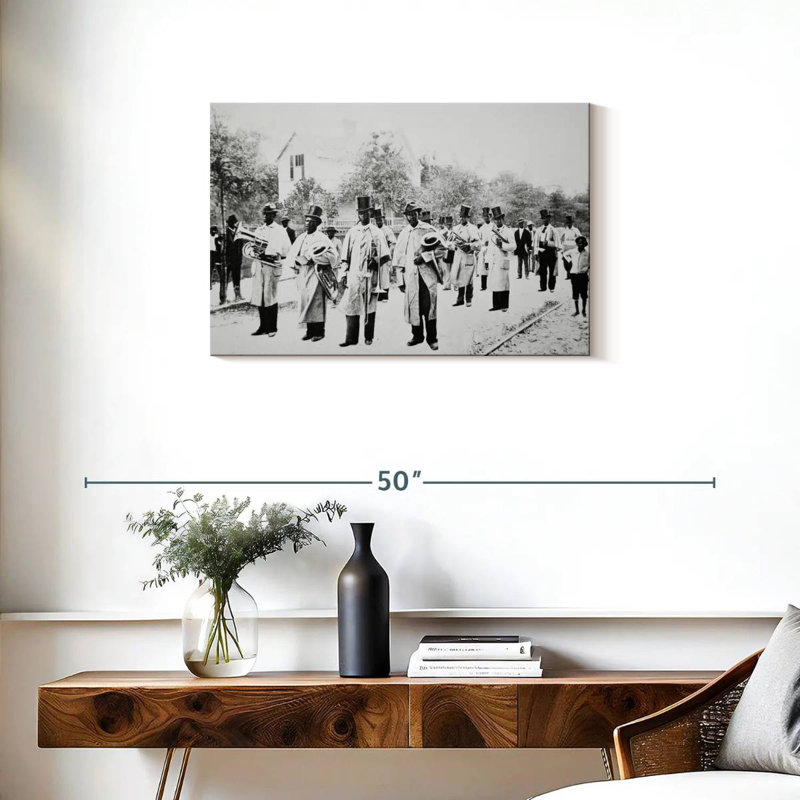 Abarca Marching Band New Orleans, 20" H x 30" W