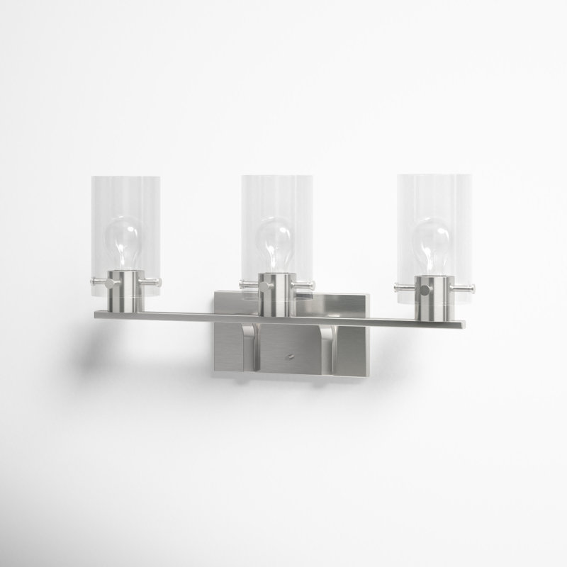 Barines 3 - Light Dimmable Vanity Light, Brushed Nickel