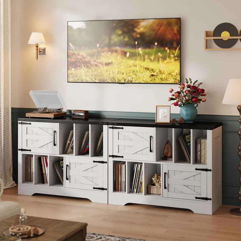 77cm H Accent Cabinet, White