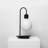 Levitating Moon LED Lamp with Wireless Phone Charger-1021560319