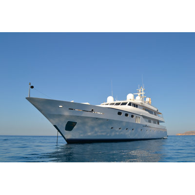 Luxury Yacht by Claude Sammut - Wrapped Canvas Print