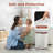 Serenelife Towel Warmer - 23L Capacity Bucket With Timer Function, Fits Up To Two Oversized Towels For Bathroom, Wood-121704935