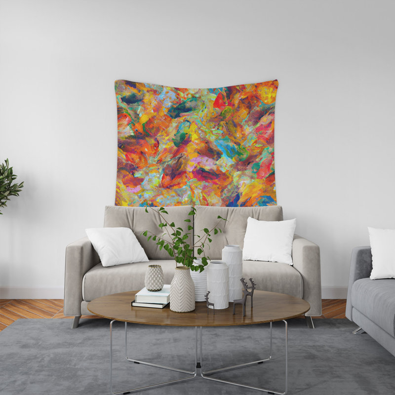 Tapisserie murale, H 88 po x l 104 po