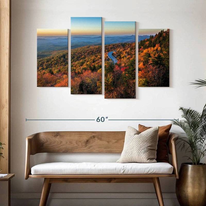 Alvord couleurs d'automne de Blue Ridge, H 32 po x l 52 po