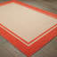 Tapis d'intérieur / d'extérieur sable / rouge Laub-1282438925